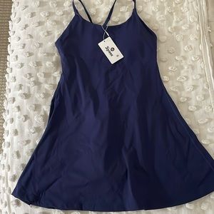 Small NWT tennis dress navy